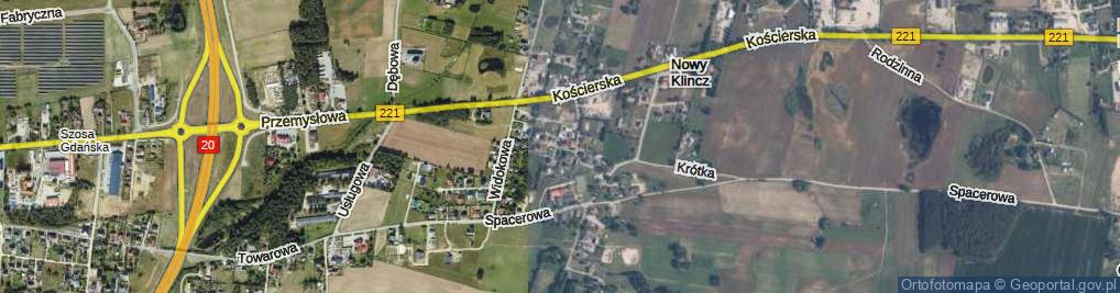 Zdjęcie satelitarne Wspólna ul.